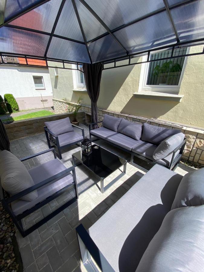 Ferienwohnung Am Schildautal-Mit Gartenlounge & Wlan 제센 외부 사진