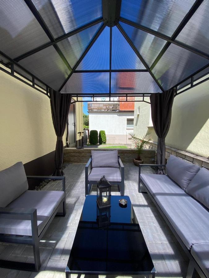 Ferienwohnung Am Schildautal-Mit Gartenlounge & Wlan 제센 외부 사진